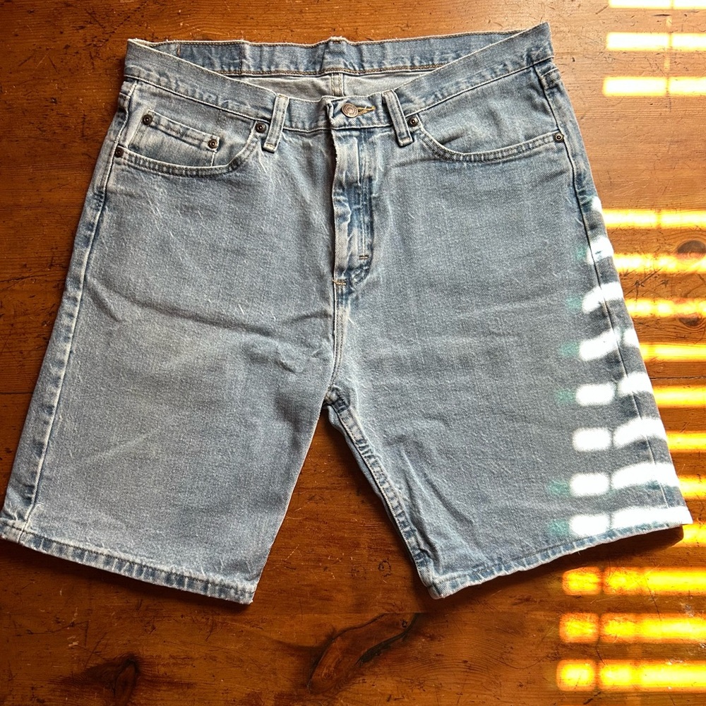 Wrangler Light Blue Jean Shorts